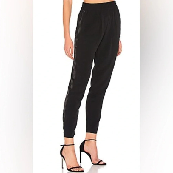 Rebecca Taylor Pants - Rebecca Taylor Emma Tuxedo Stripe Joggers Pants